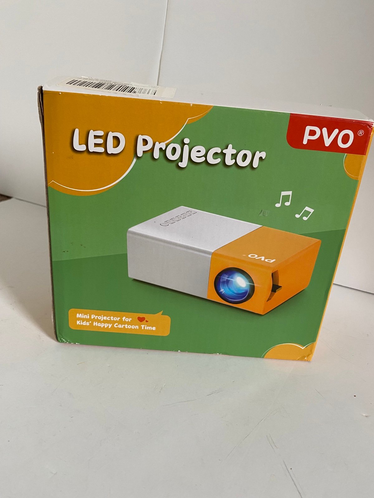 PVO YG300 Pro LED Mini Projector Great For Kids or Movies New Open Box