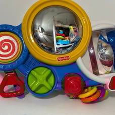 Vintage Fisher Price Activity Center 2003 Lights Up & Plays Music