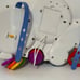 Vintage Fisher Price Activity Center 2003 Lights Up & Plays Music