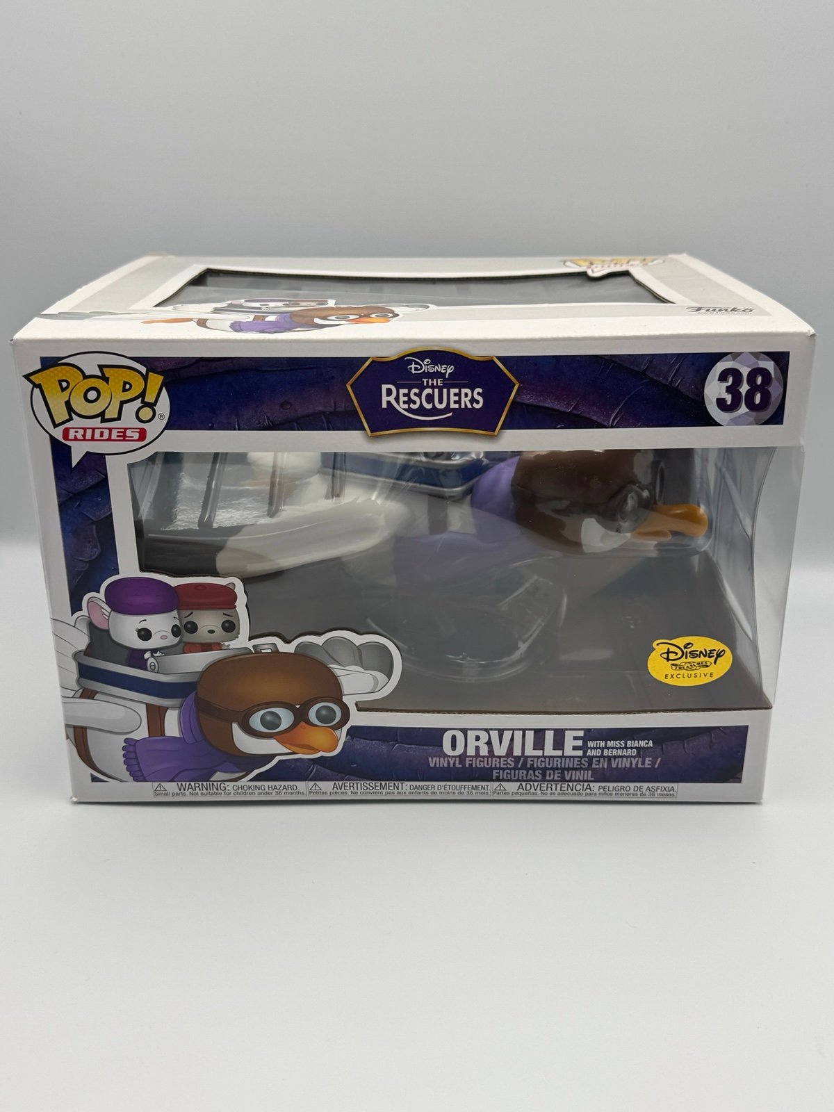 Funko Pop! Rides - Orville with Miss Bianca and Bernard