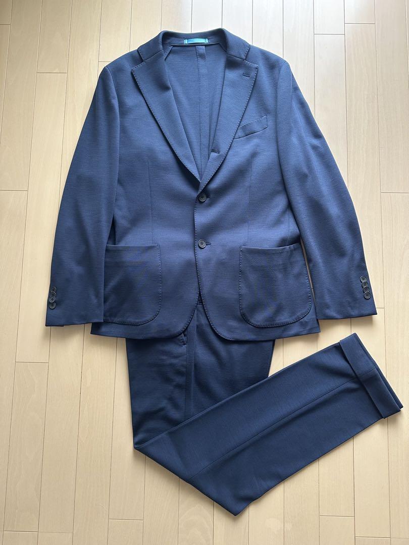 Barneys New York Exclusive REDA ACTIVE Suit, Navy, Size 46