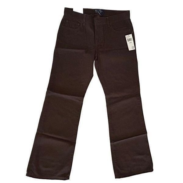 NWT Polo Jeans Company Twill Pants Brown Size 6x30
