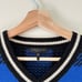 Rag & Bone Gabby Buffalo Check V-Neck Pullover Sweater Blue/Black S