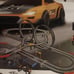 Turbo slot car track