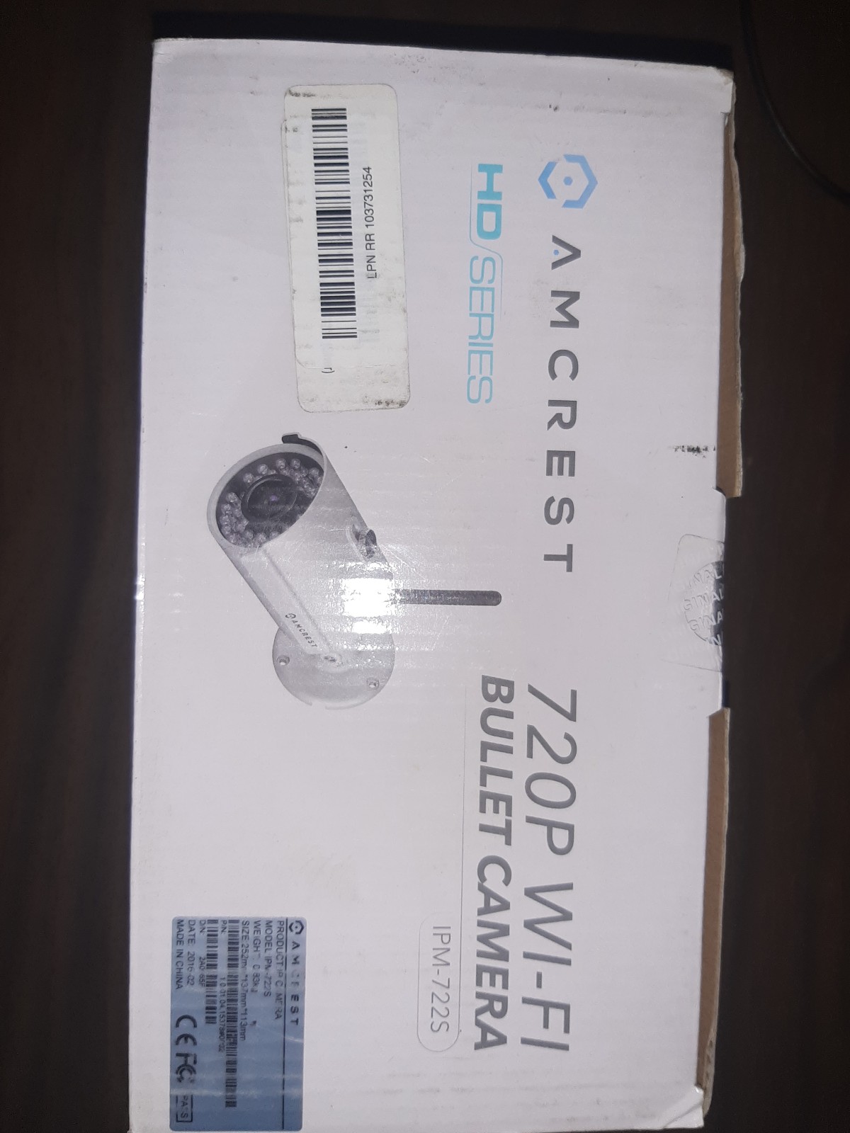 Amcrest bullet wifi camera