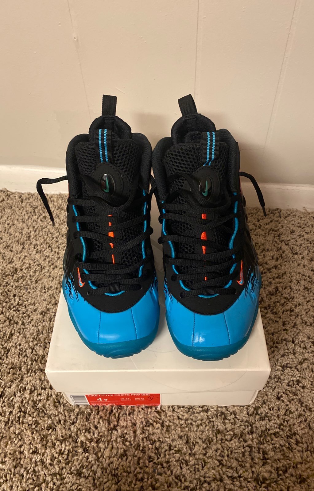 Nike Little Posite Pro Spiderman Foams