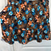 Lands' End Plus Size Crinkle Pull-On Pockets Tiered StretchTropical Skirt Sz 2XL