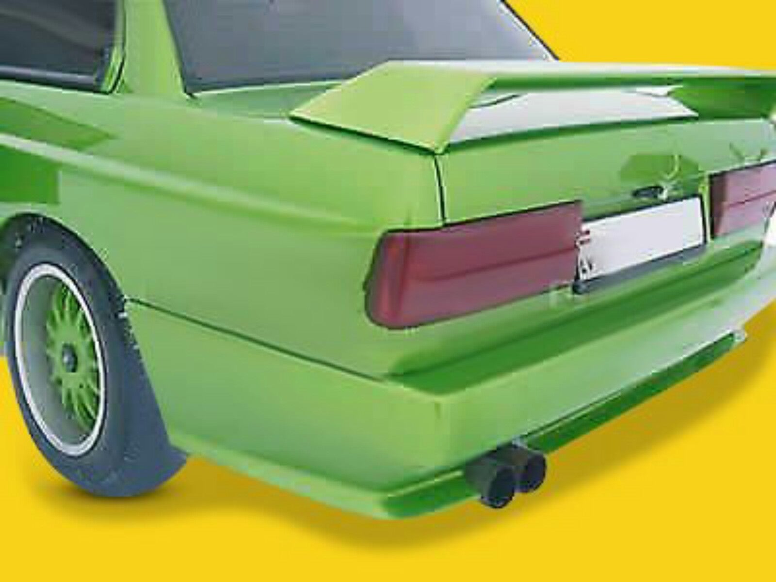 For BMW 3 Series E30 Rear Boot Trunk Rear Spoiler Wing Aerodynamic