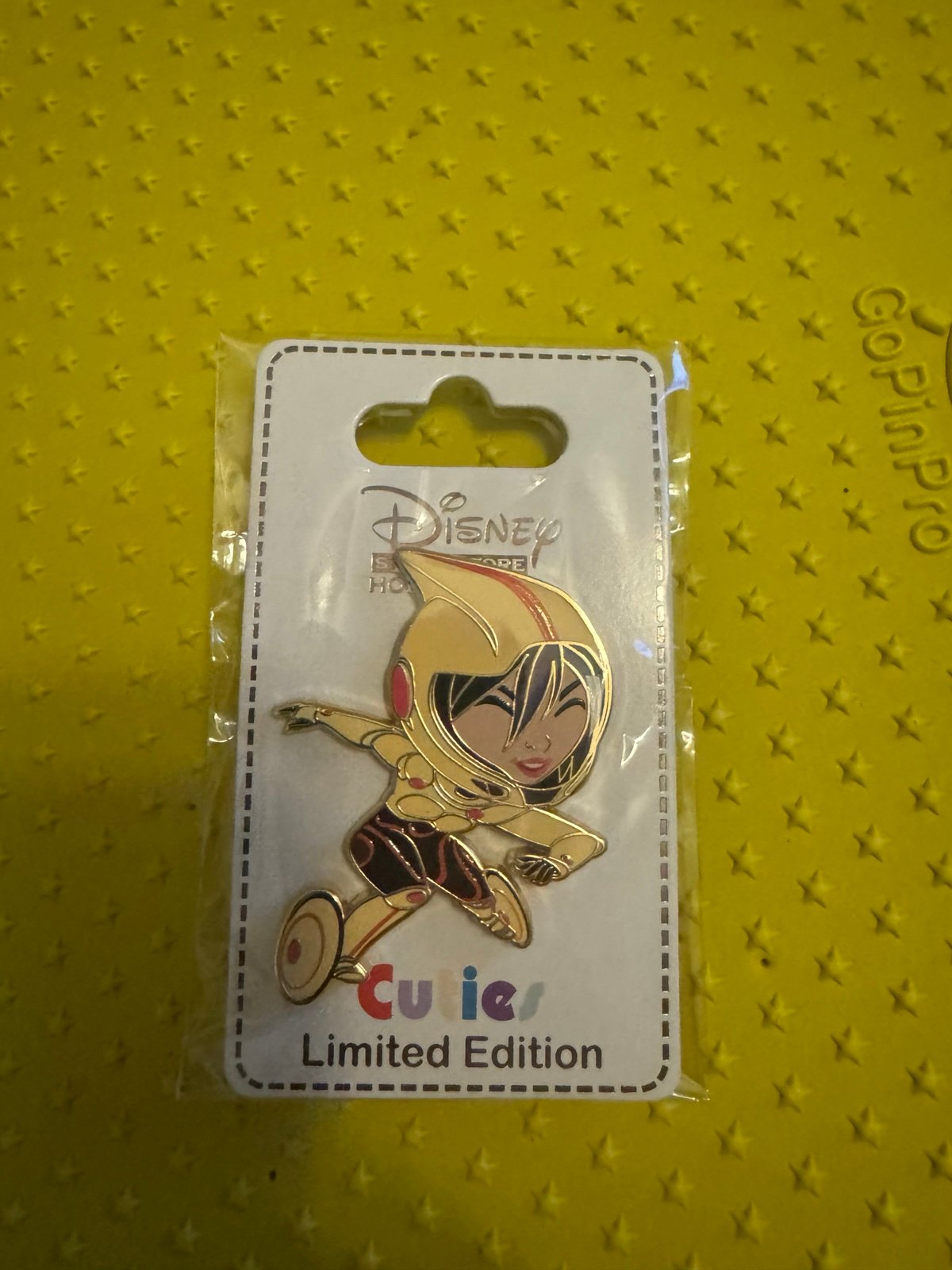 Armored Gogo Tomago Cutie DSSH D23 Disney Pin