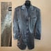 Falcone Croc Pattern Embossed Satin Blazer 46R Gently worn 86% rayon / 14% poly