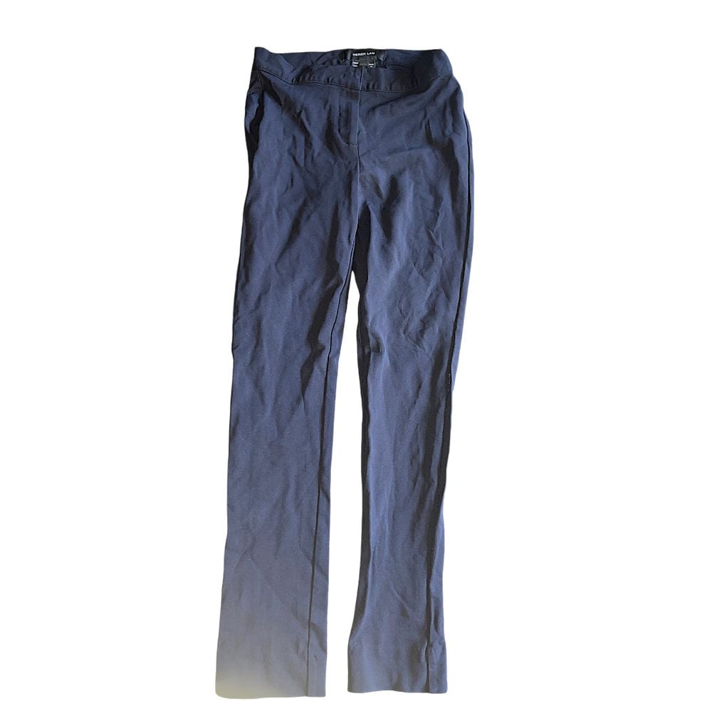 Derek Lam Navy Blue Stretch Riding Pants Skinny Leggings 0