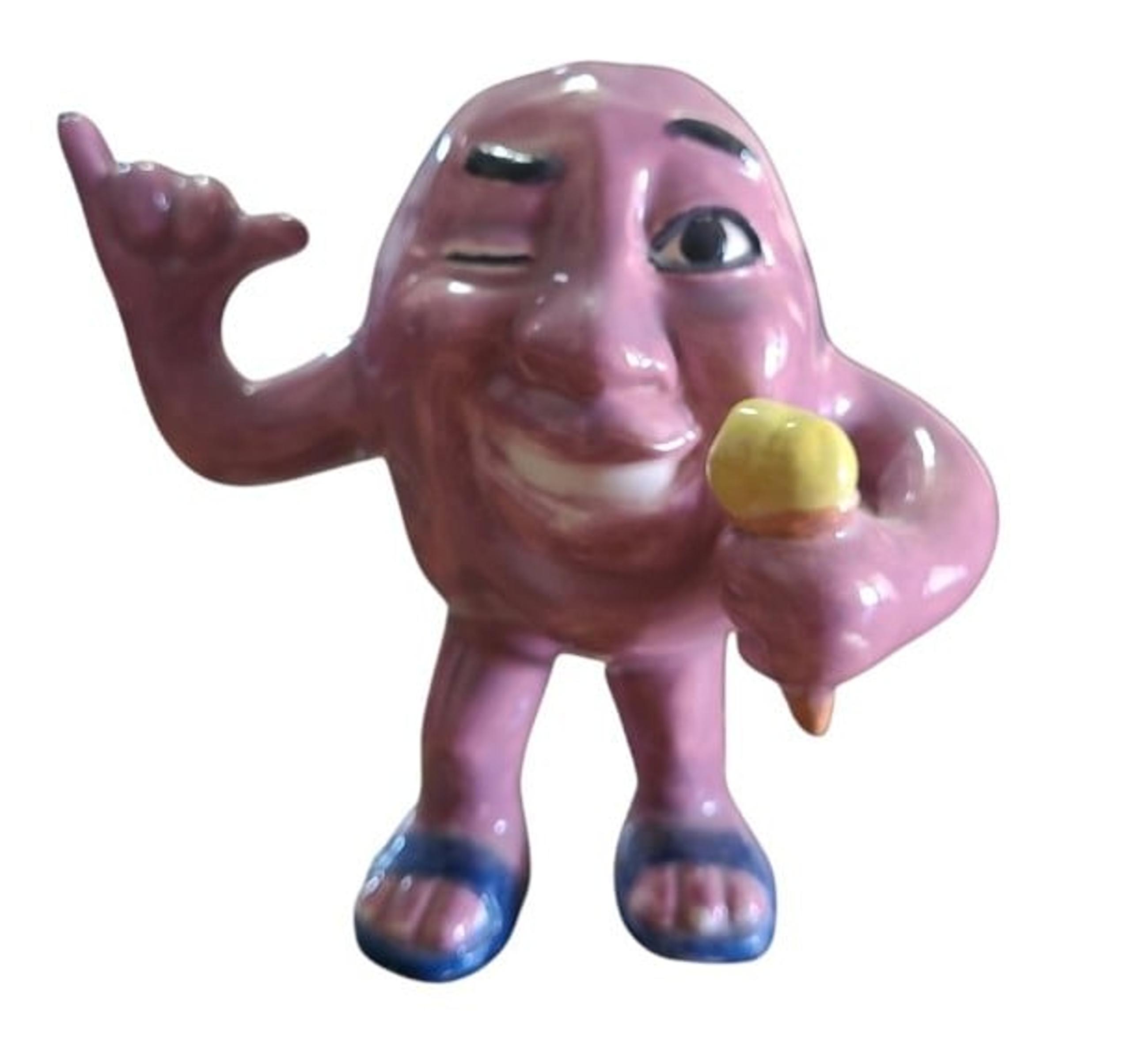 Vintage California Raisins Ceramic Surfer