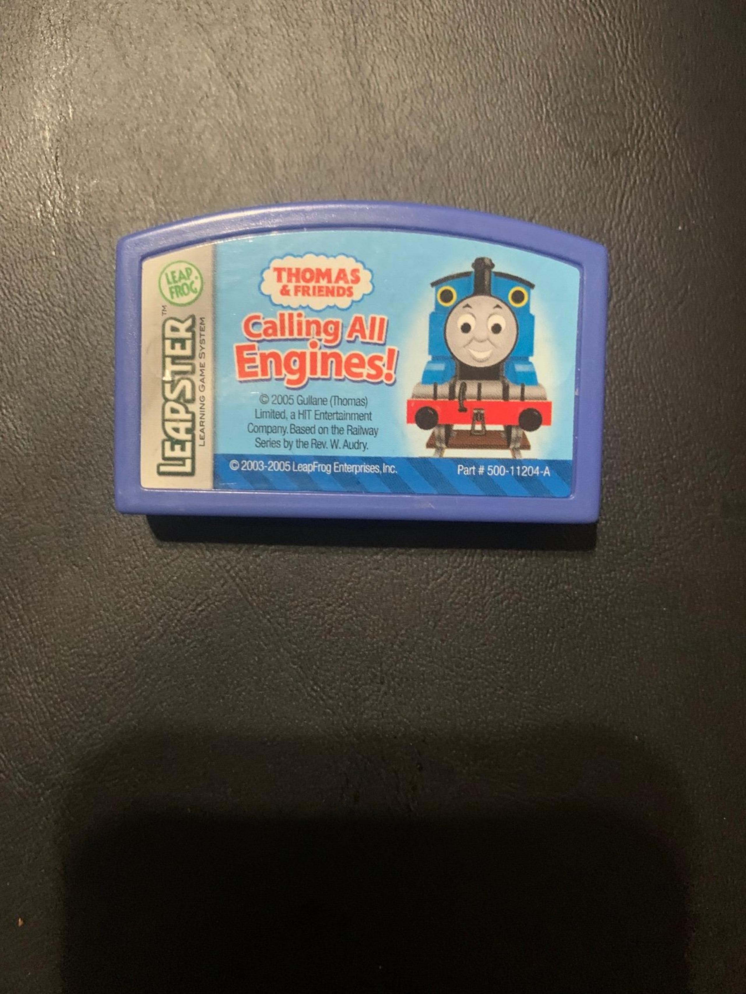 Leapster Thomas & Friends Calling All Engines Leap Frog Cartidge Game