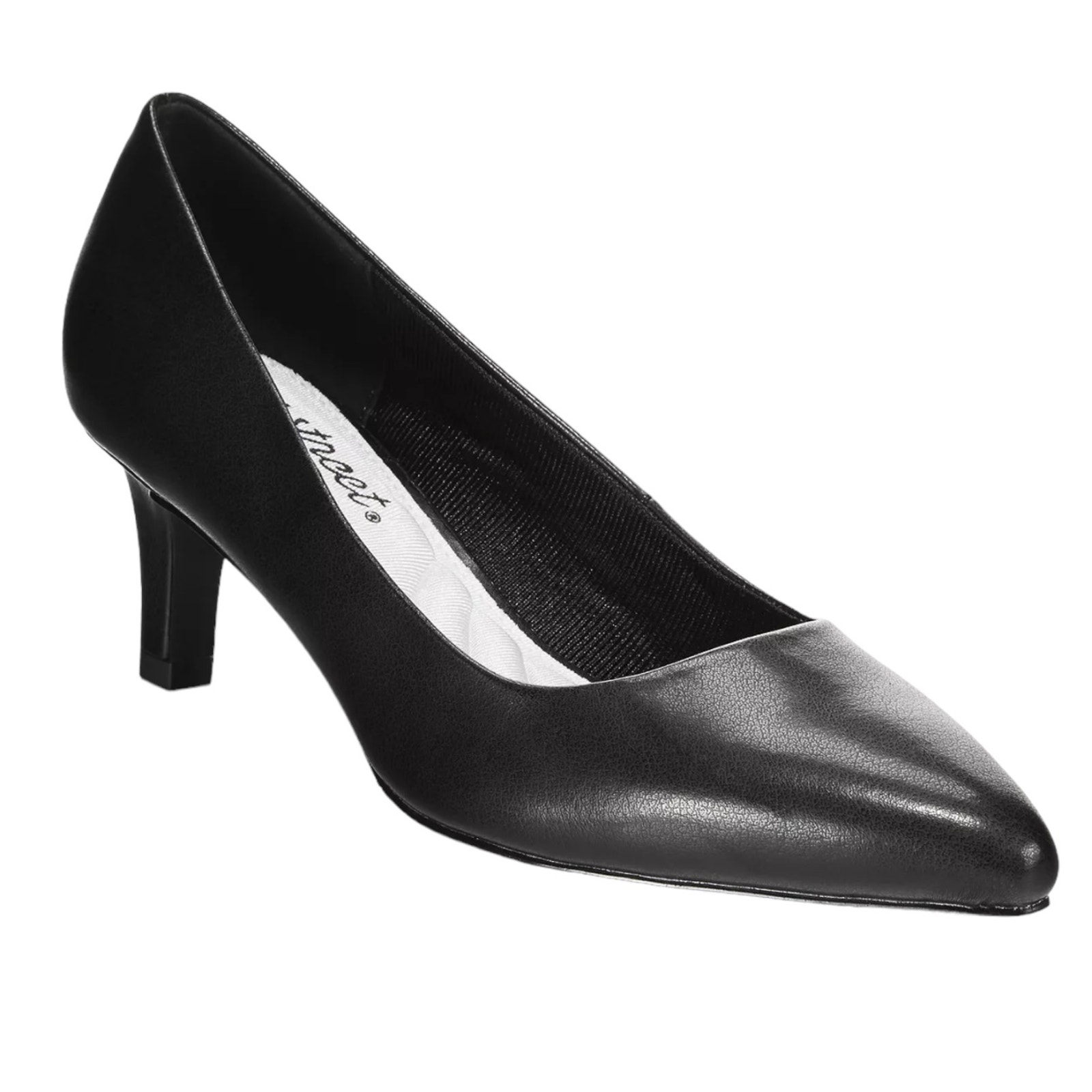 Easy Street Women's Pointe Heel Pumps Black Size 9 W