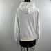 The North Face Half Dome White Hoodie Fleece Raglan Sleeve Pullover M Medium