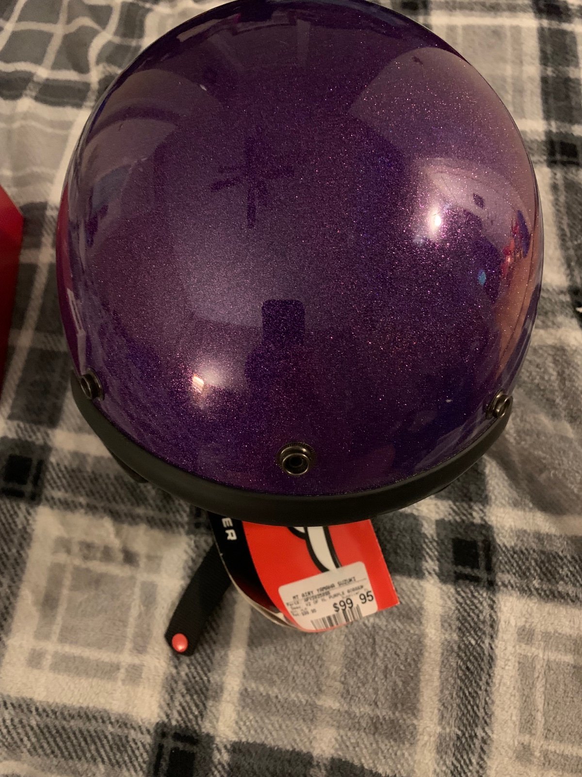 Fulmer V2 Purple Bobber Helmet