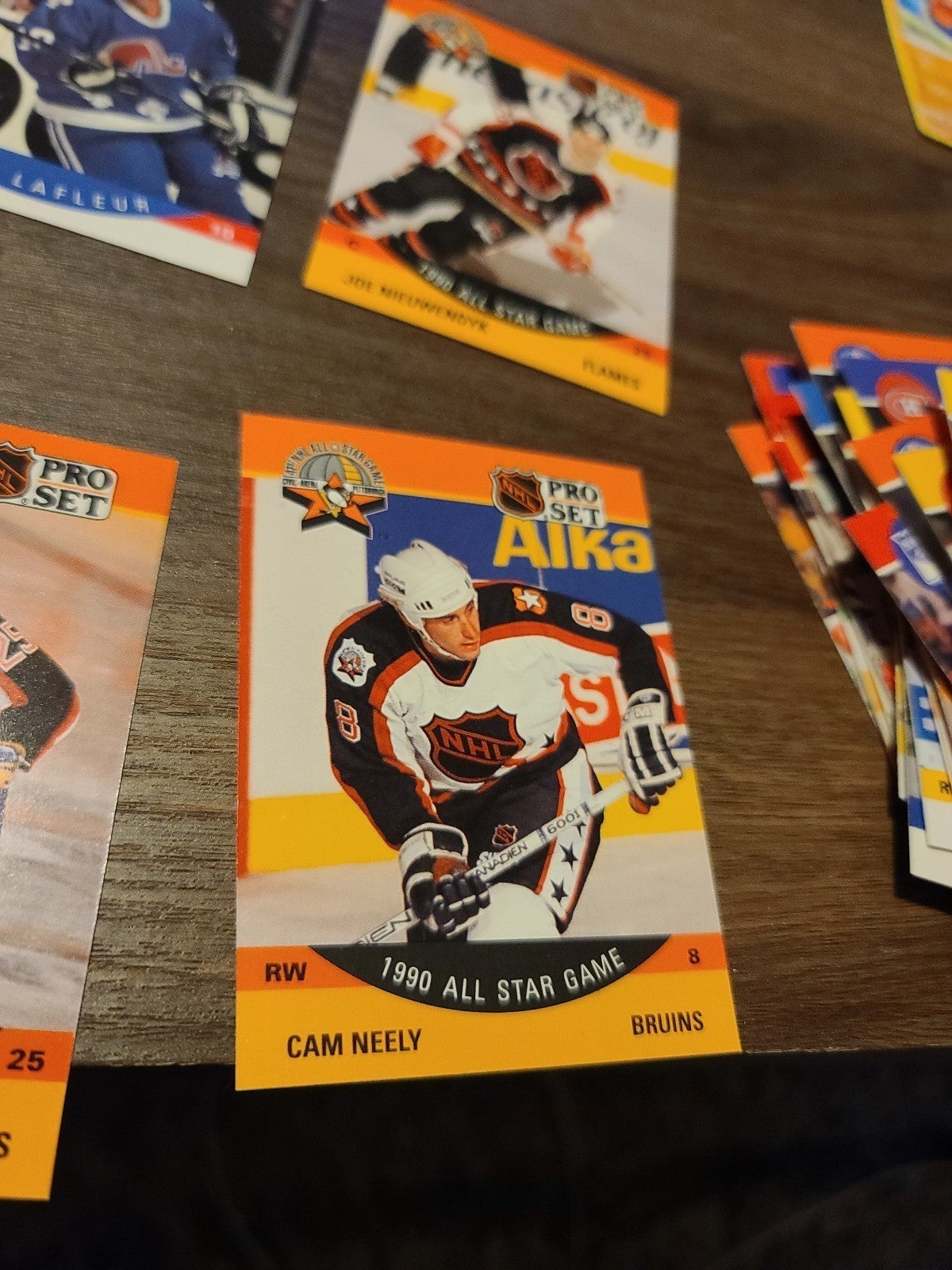 Pro Set 1990 and 1991 hockey cards