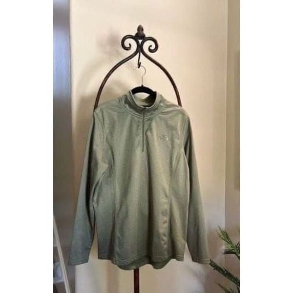 The North Face Olive Green 1/2 Zip