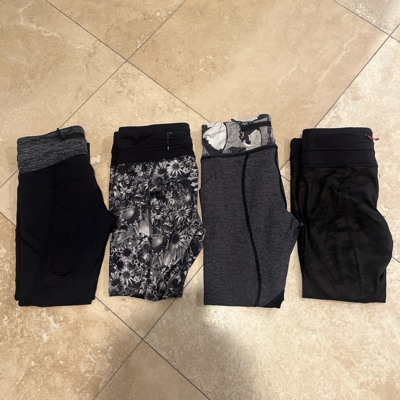 Lululemon Crop Leggings Bundle - 4 pairs