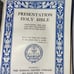 MASONIC PRESENTATION KJV LEATHER BIBLE VINTAGE