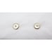 Vintage Bodkin 14K Karat Solid Yellow Gold Designer Mother of Pearl Cufflinks
