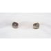 Vintage Bodkin 14K Karat Solid Yellow Gold Designer Mother of Pearl Cufflinks