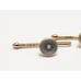 Vintage Bodkin 14K Karat Solid Yellow Gold Designer Mother of Pearl Cufflinks