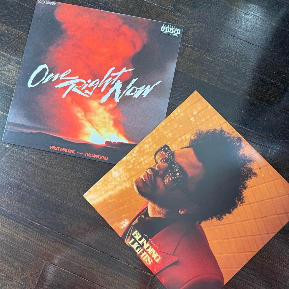 Pair of The Weeknd 12 Vinyls