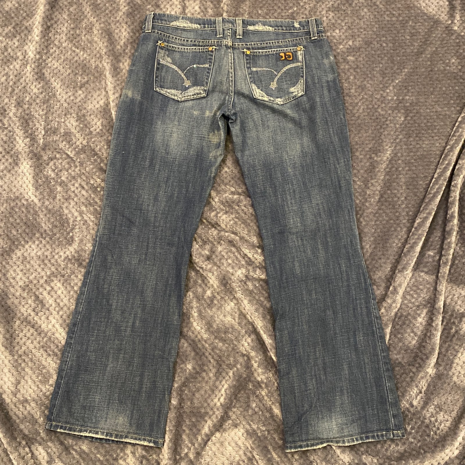 GC: Joes Jeans sz 31 with sworvaski crystal
