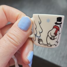 Moomin Arabia Finland Minimug 4 set Winter Forest 2012