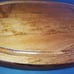 Vintage MCM 60s Baribocraft Canada Solid Red Maple Carving Steak Roast Board 18