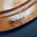 Vintage MCM 60s Baribocraft Canada Solid Red Maple Carving Steak Roast Board 18