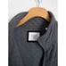 Billy Reid Diamond Quilt Half Zip in medium grey size M