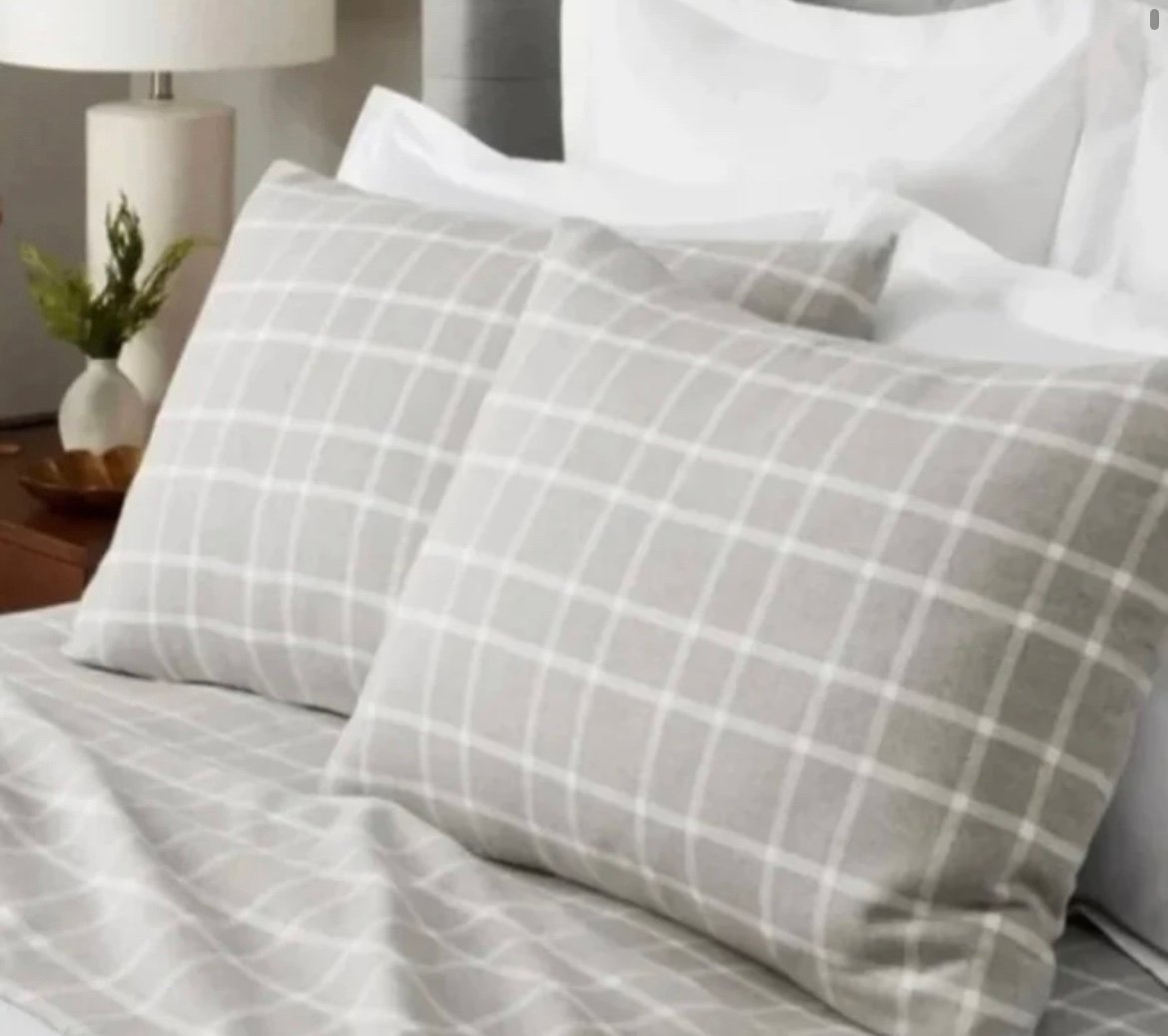 Boll and branch flannel sheet set NWT