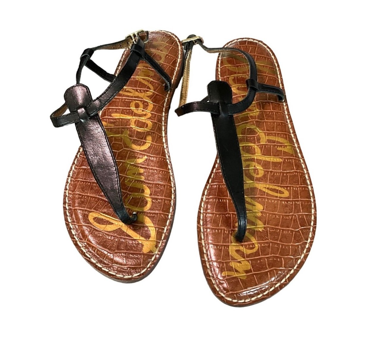 Sam Edelman GIGI Women's Sandals Sz 9.5.Thong, gladiator, beach vaca boho