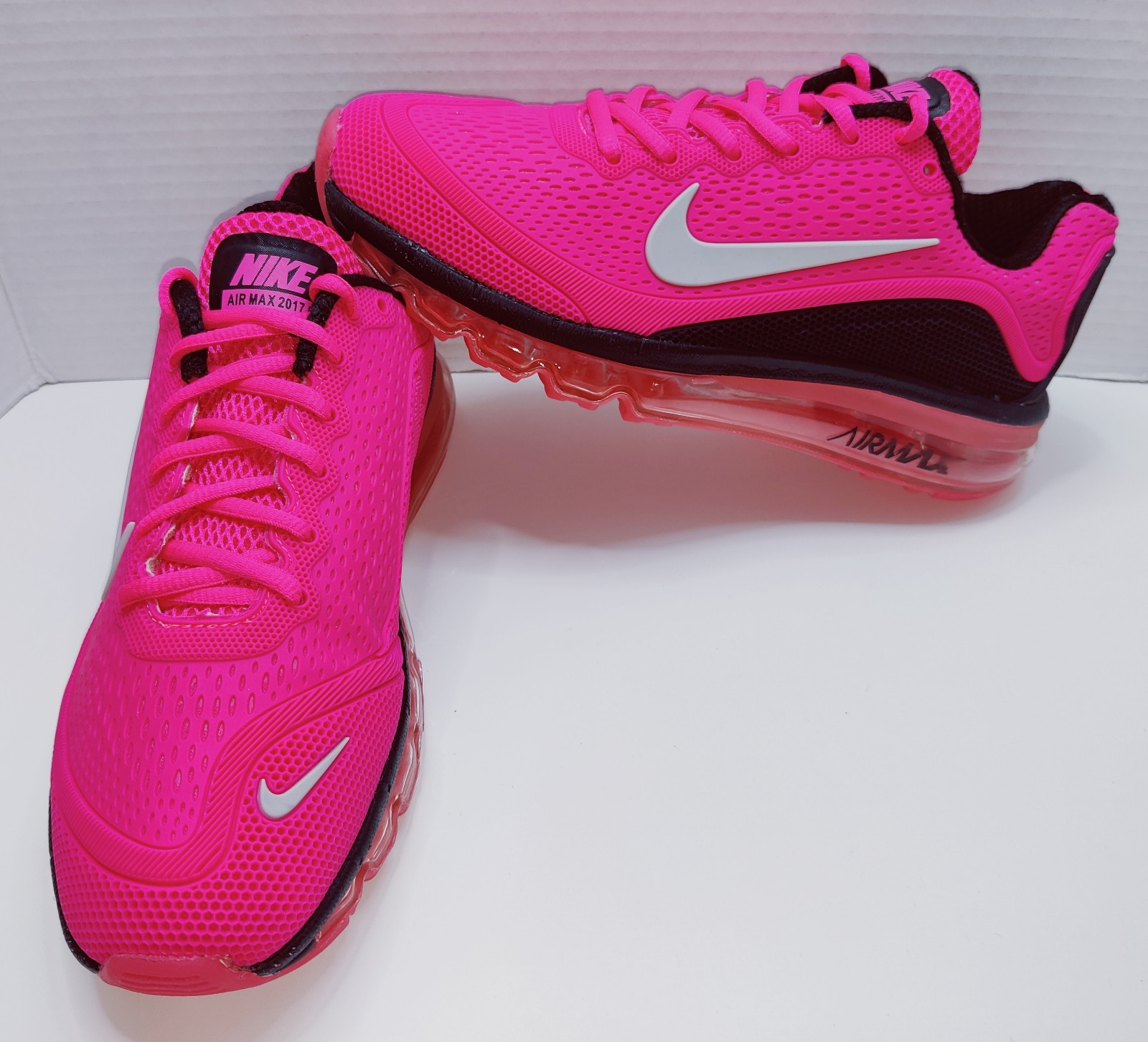 Air max 2017 womens pink and black cheap
