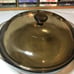 Vintage Pyrex Amber/Smoke Covered 2 Qt Corning Casserole Dish 024 w LID