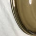 Vintage Pyrex Amber/Smoke Covered 2 Qt Corning Casserole Dish 024 w LID