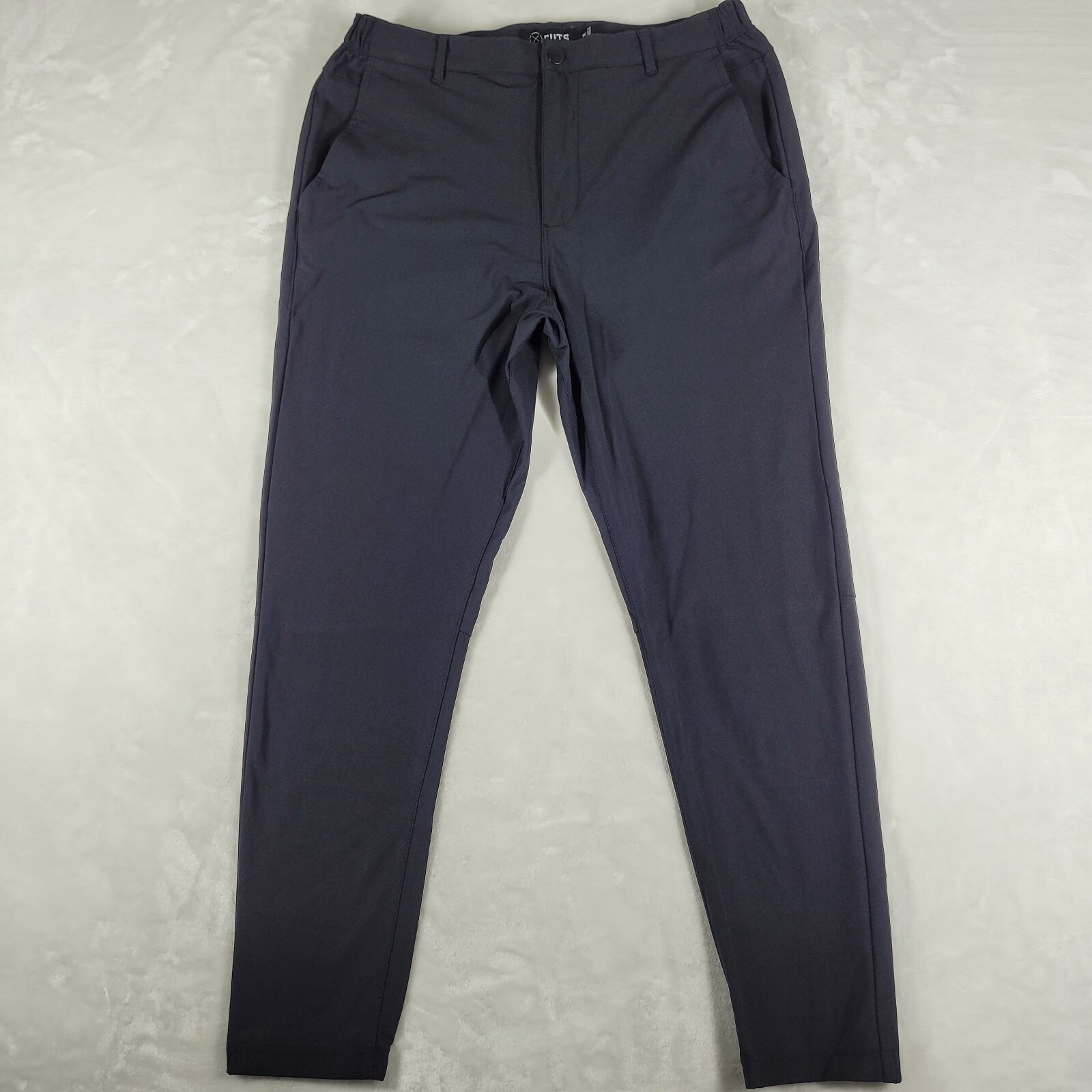 Cuts Clothing AO Jogger Pants Men's XL Black Tapered Chino Slacks Performance