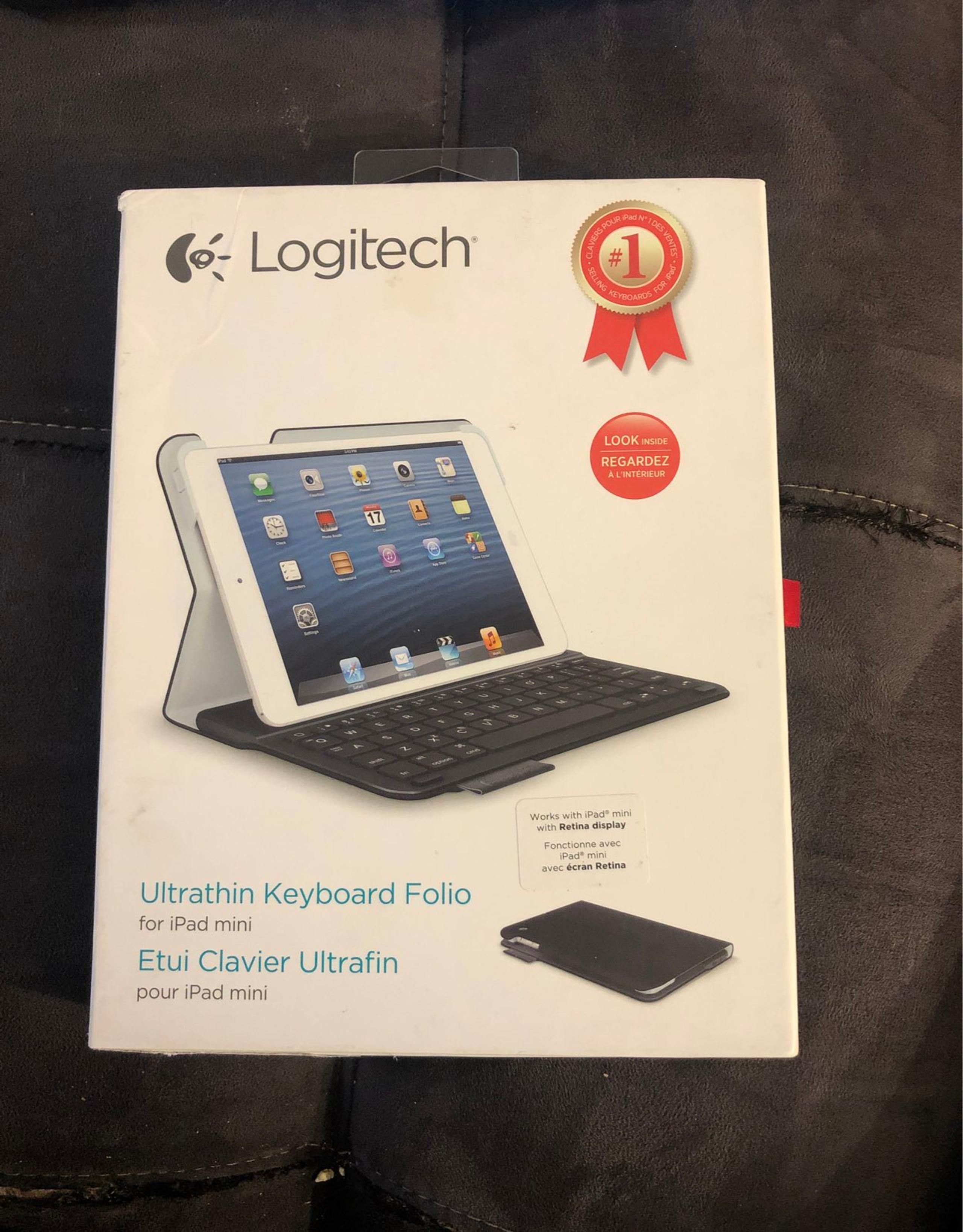 Logitech keyboard cover ipad mini