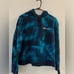Champion Hoodie Sweatshirt Tie Dye Blue Navy Blue Size S M L