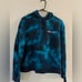 Champion Hoodie Sweatshirt Tie Dye Blue Navy Blue Size S M L