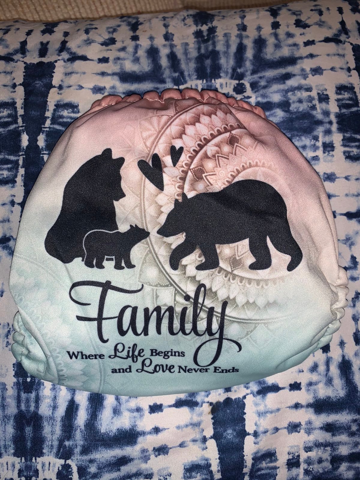 Mama koala bear family
