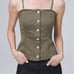 White House Black Market green bustier NWT
