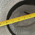 C.C Fedora Hat Knit Leatherette Trim NWT Light Melange Grey