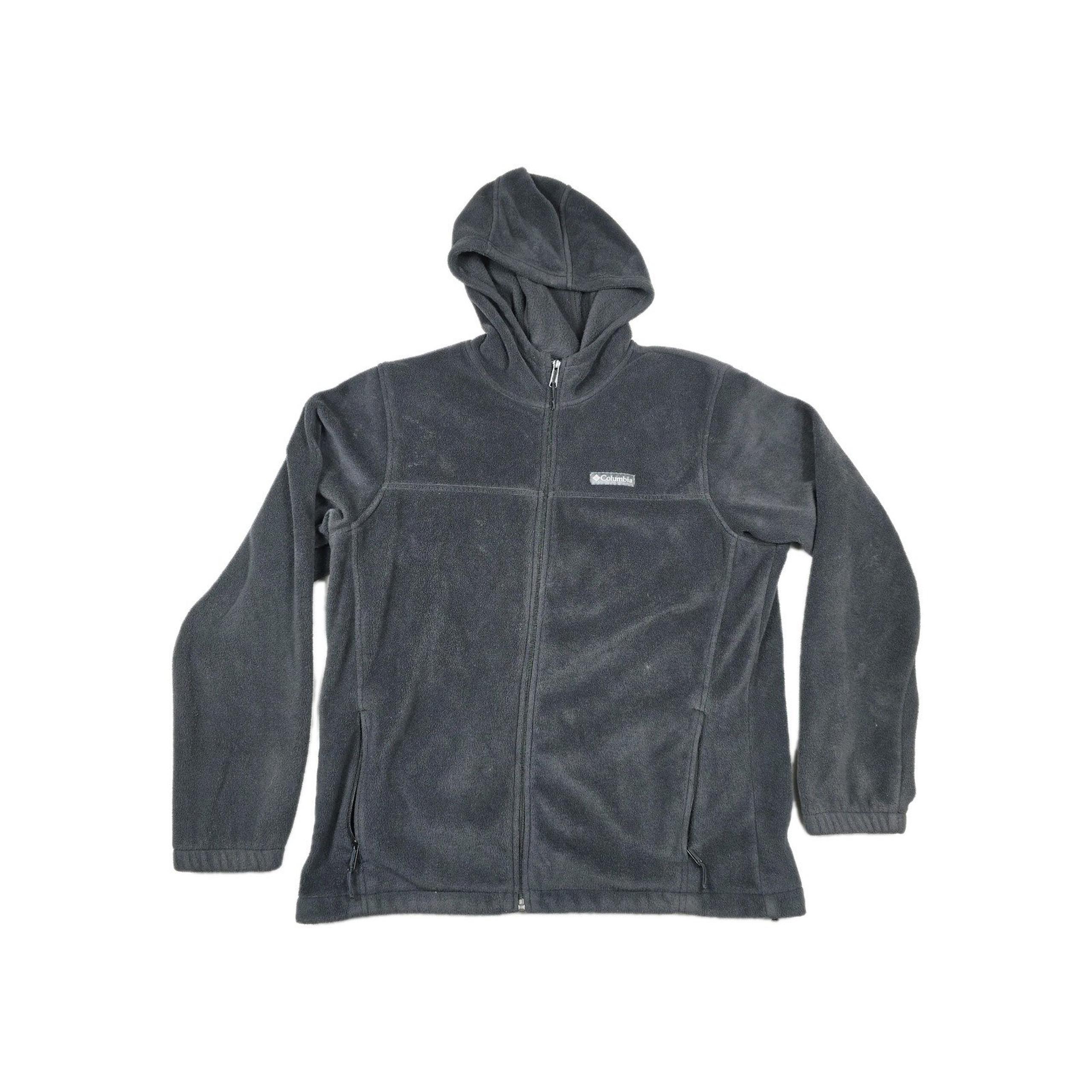 Columbia Sportswear Men's Size Large Black Fleece Full Zip Hoodie