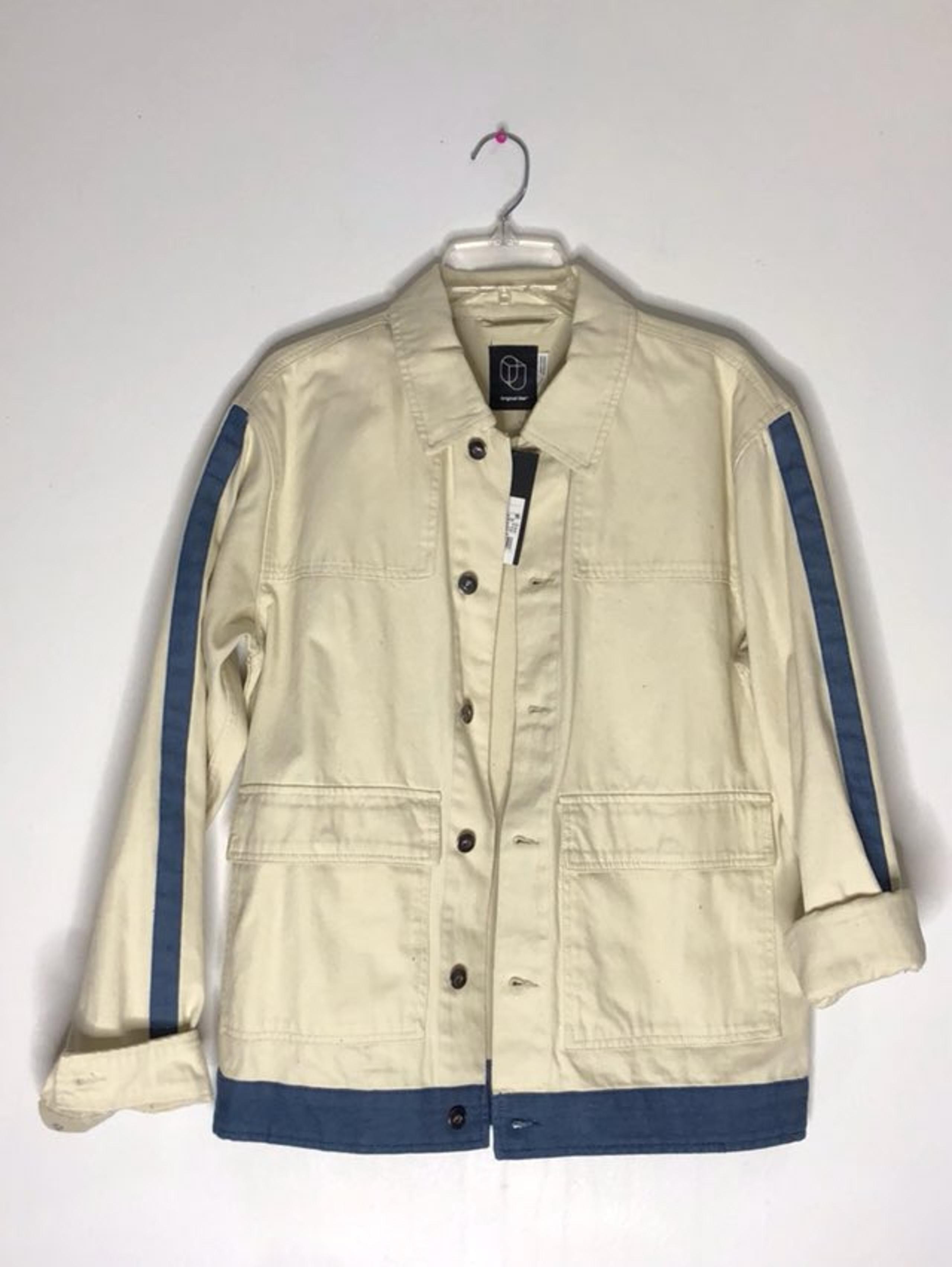 White Denim Jacket - Urban Outfitters