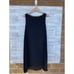 Babette Pleated classy Dress in black size small