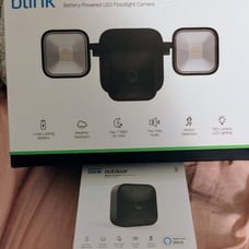 Blink Outdoor + Floodlight Camera and a Blink Outdoor Add On Camera