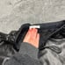 Abercrombie & Fitch Black Faux Leather Joggers with tie waist Size XS